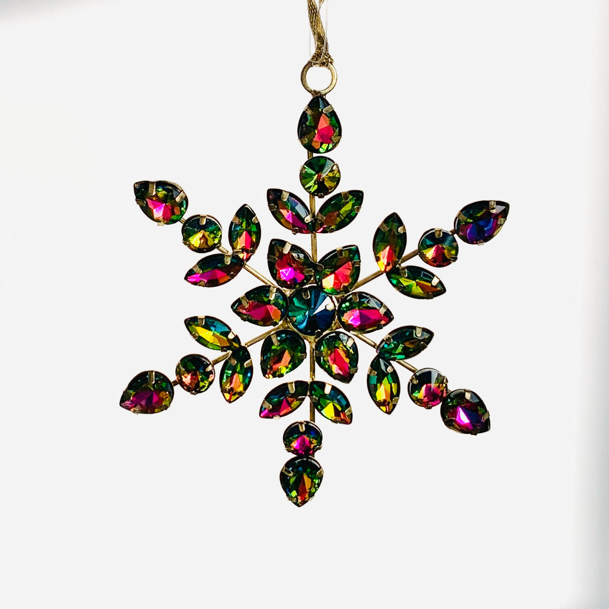 Snowflake Jewel Ornament 2