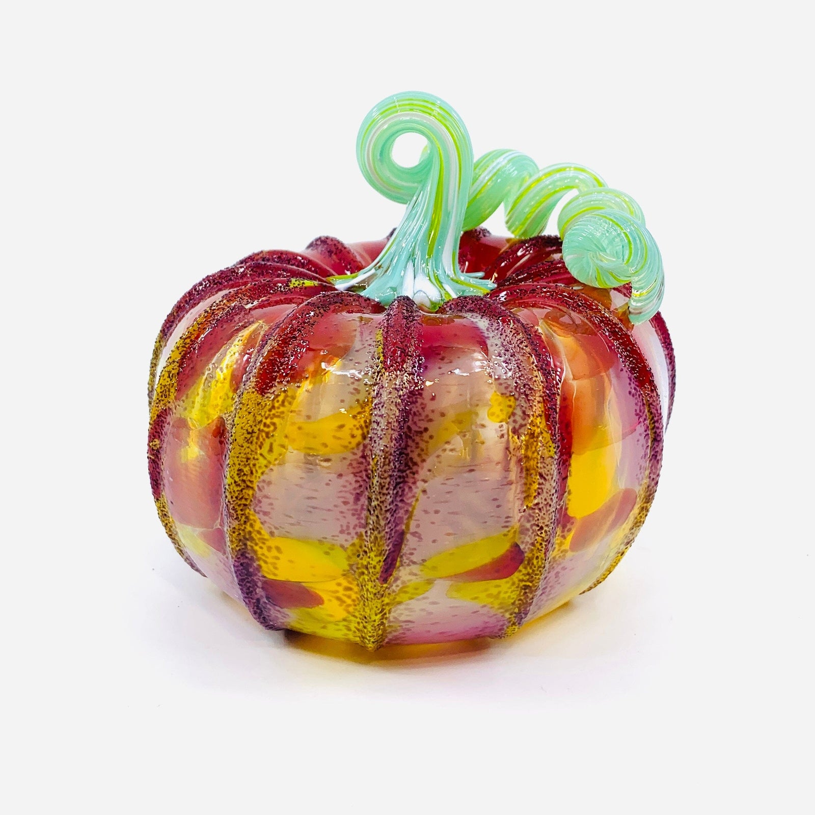 Daily Pumpkin 2098 Squat Gabby Luke Adams Glass Blowing Studio 