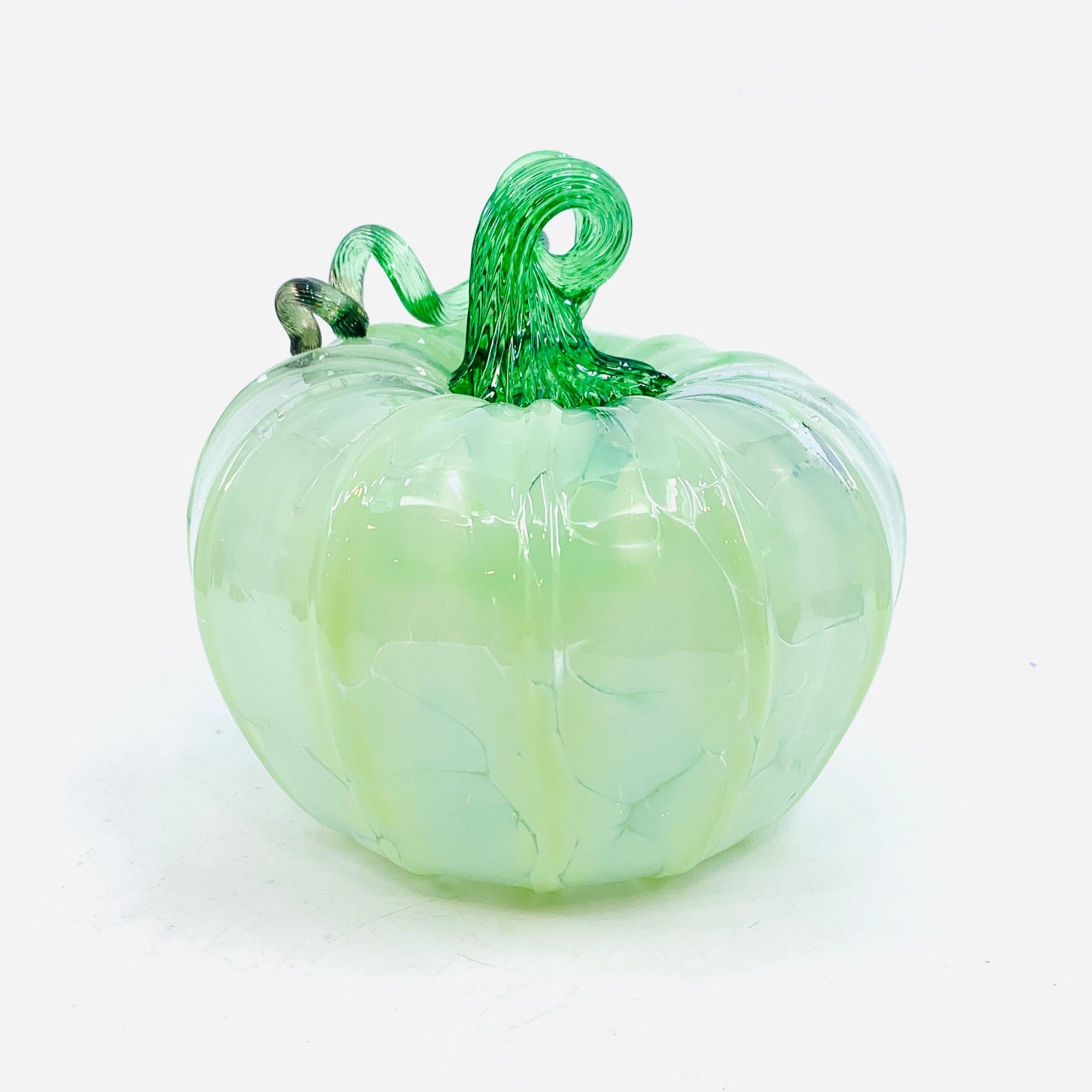 Daily Pumpkin 1837 Snowfall Squat Gabby Luke Adams Glass Blowing Studio 