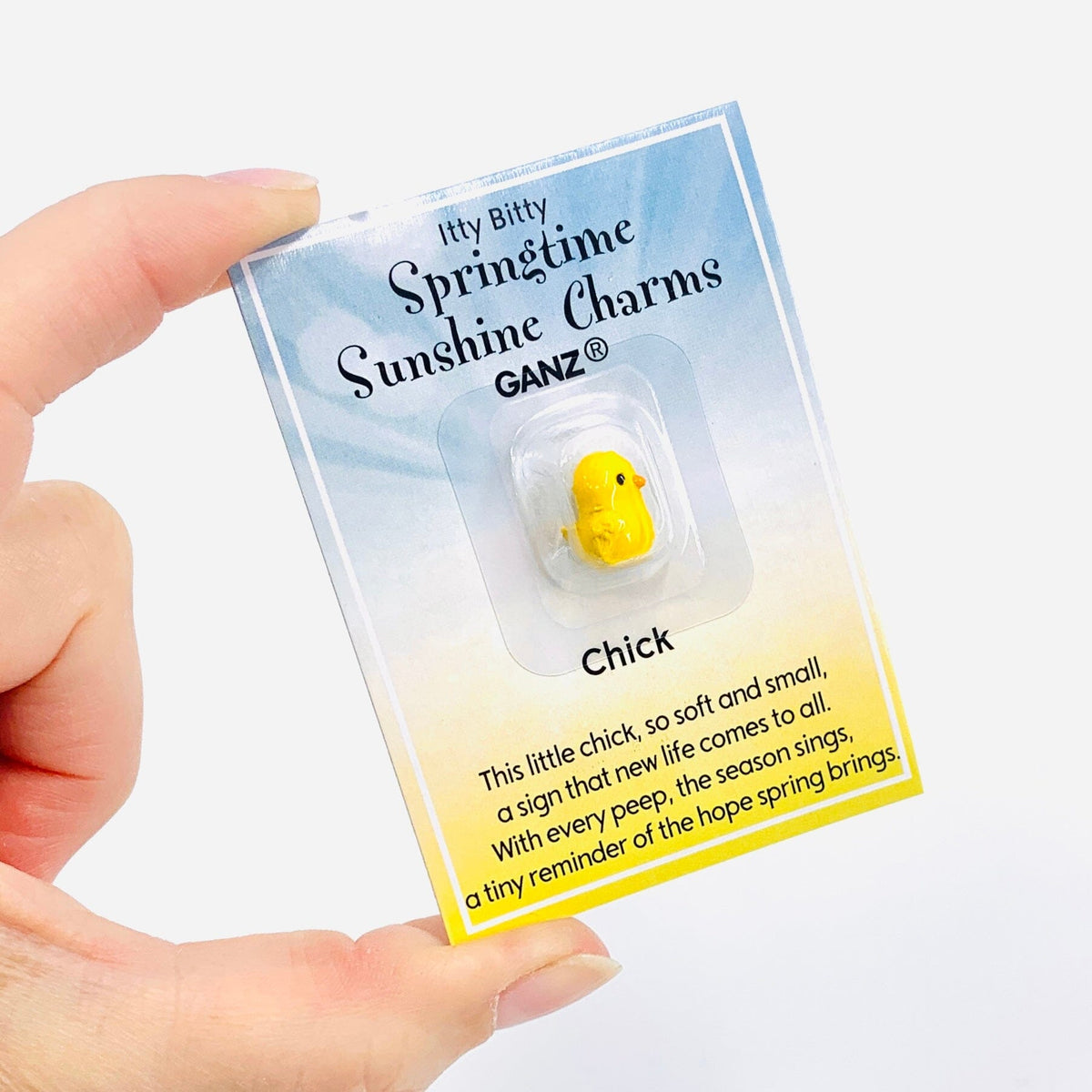 Itty Bitty Springtime Sunshine Charms, Chick GANZ 