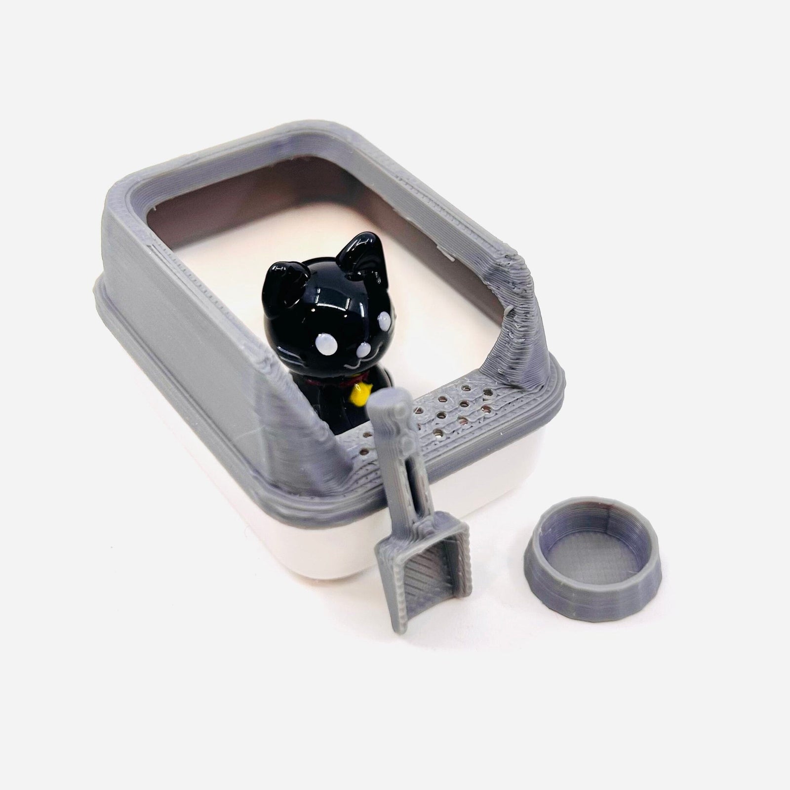 Miniature Cat Litter Box, Blush Miniature Alex 