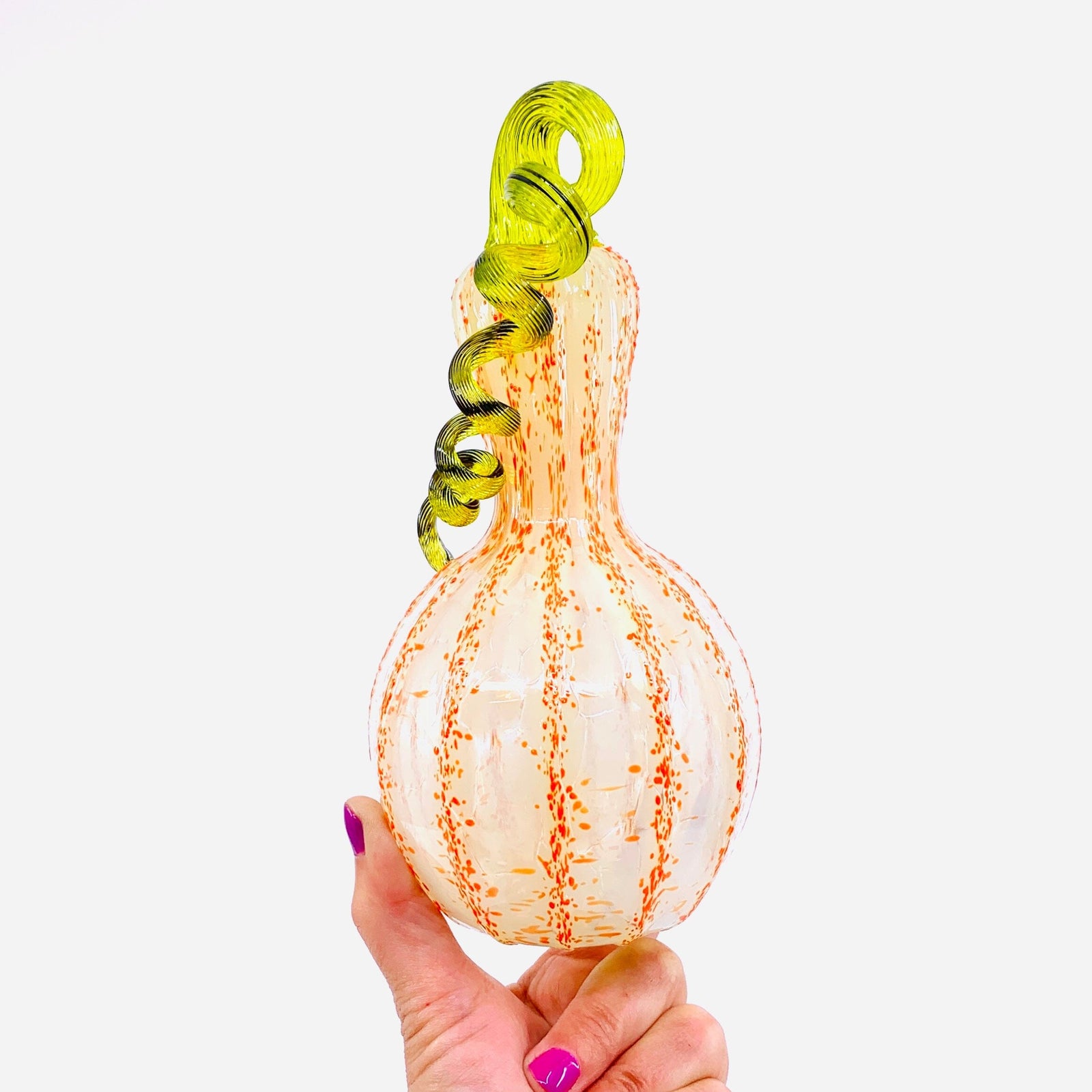 Tigerlily Gourd Pumpkin Inspo Luke Adams Glass Blowing Studio 