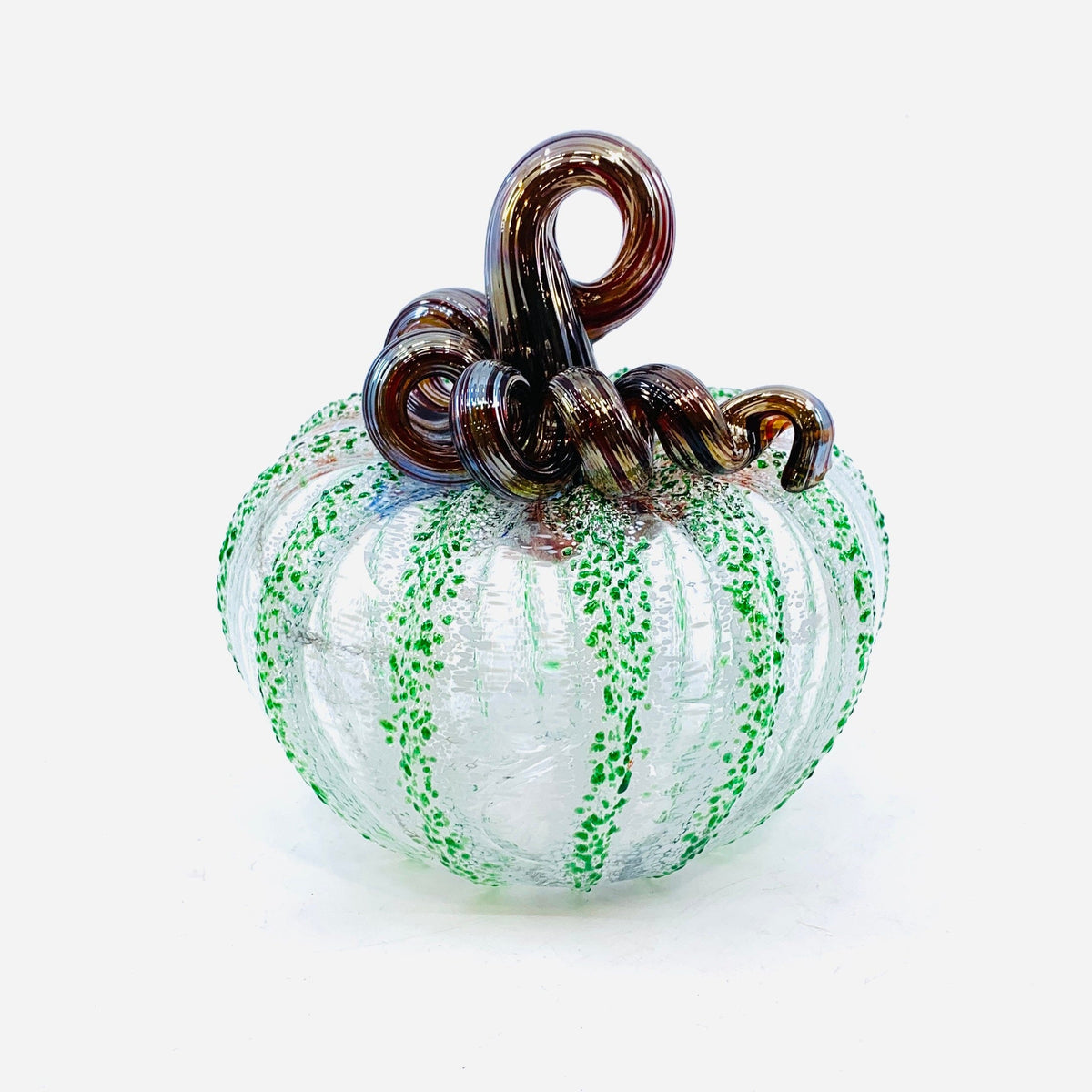 Daily Pumpkin 1468 Holiday Squat Gabby Luke Adams Glass Blowing Studio 