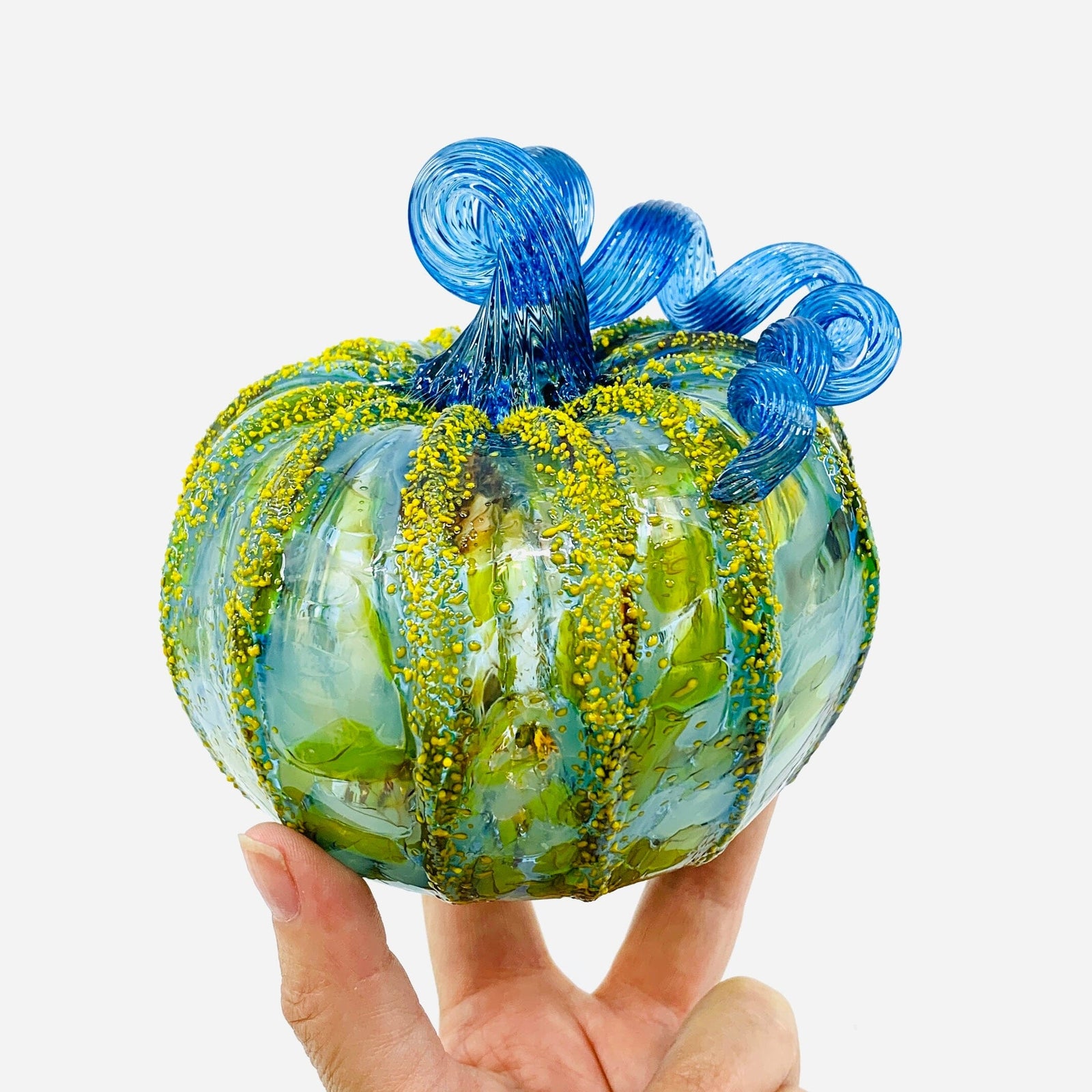 Daily Pumpkin 2955 Squat Gabby Luke Adams Glass Blowing Studio 