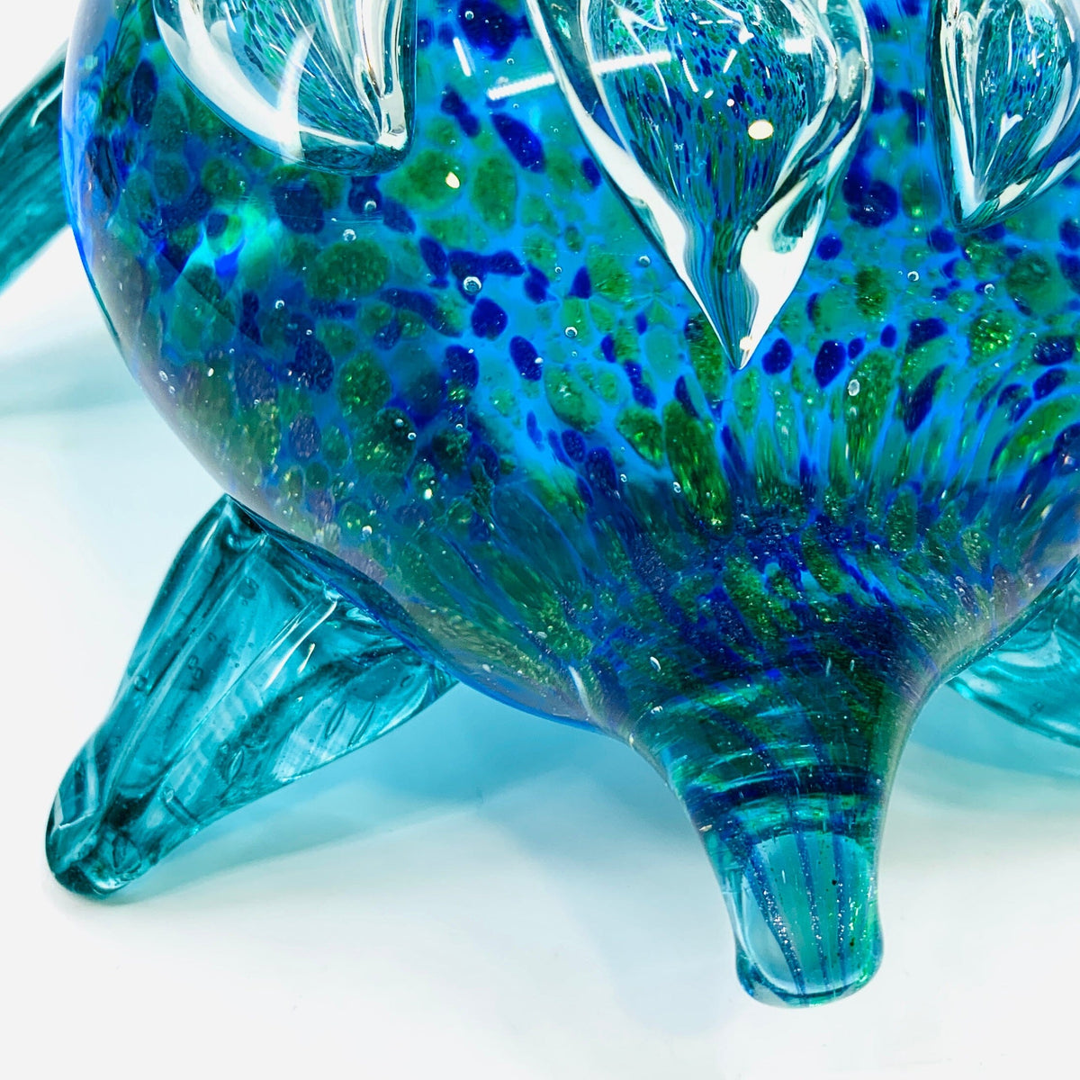 Glass Turtle Paperweight Decor Chesapeake Bay 