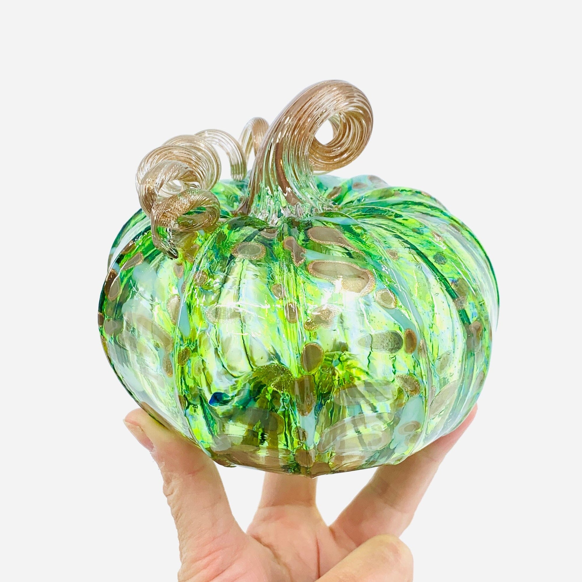 Daily Pumpkin 1411 Holiday Squat Gabby Luke Adams Glass Blowing Studio 