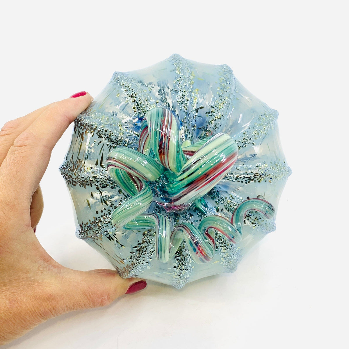 Daily Pumpkin 2004 Squat Gabby Luke Adams Glass Blowing Studio 