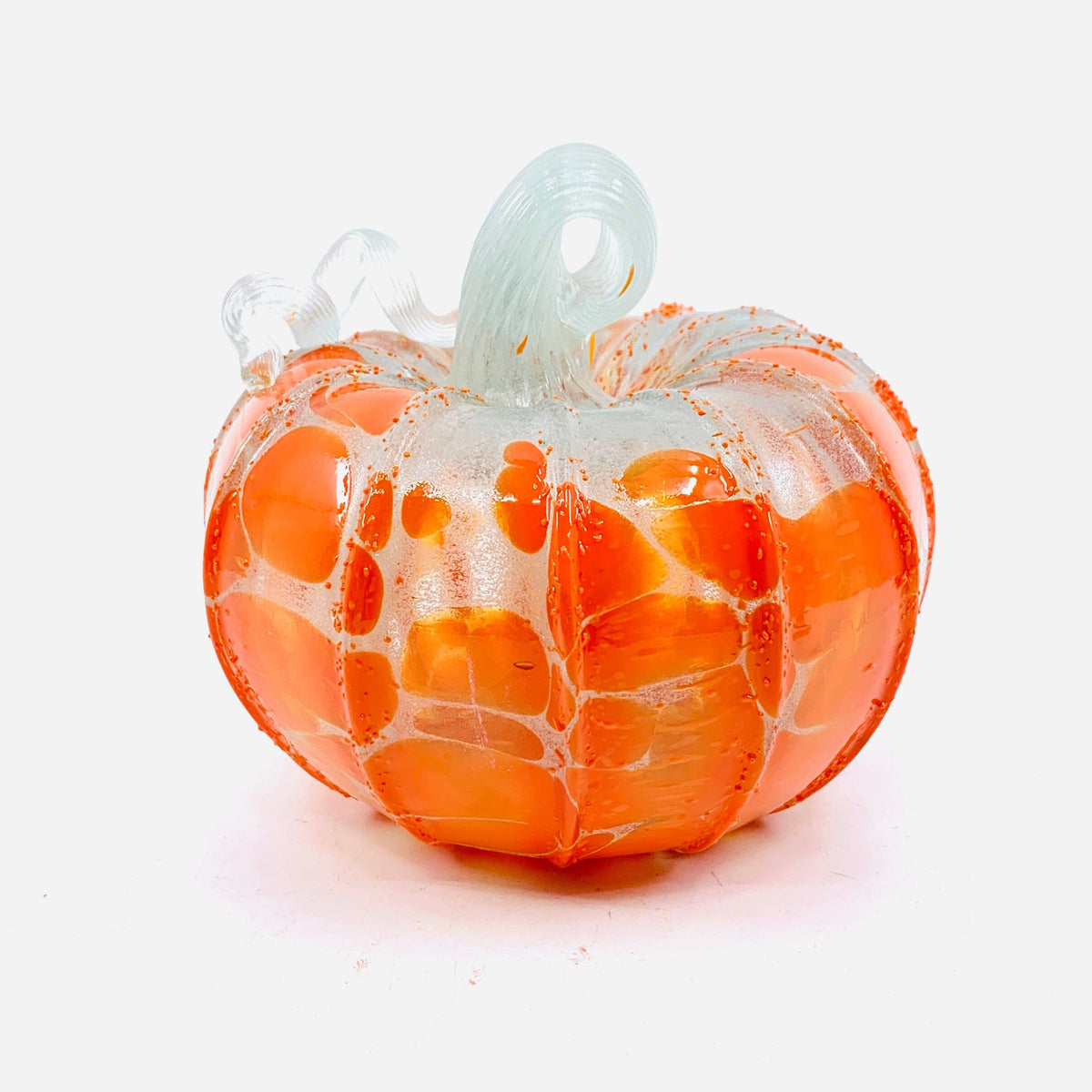 Daily Glow Pumpkin 521 Fall Squat Daily Pumpkin Luke Adams Glass Blowing Studio 