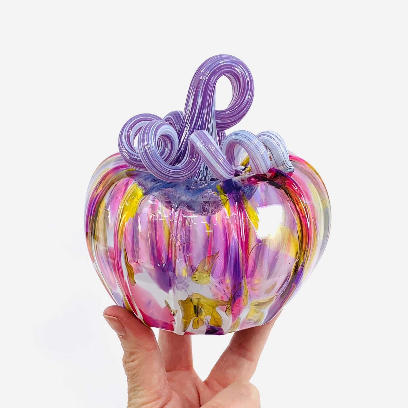 Daily Pumpkin 718 Squat Gabby Luke Adams Glass Blowing Studio 