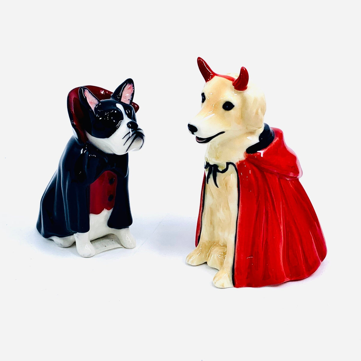 Devil Dog Salt and Pepper Shakers COSMOS 