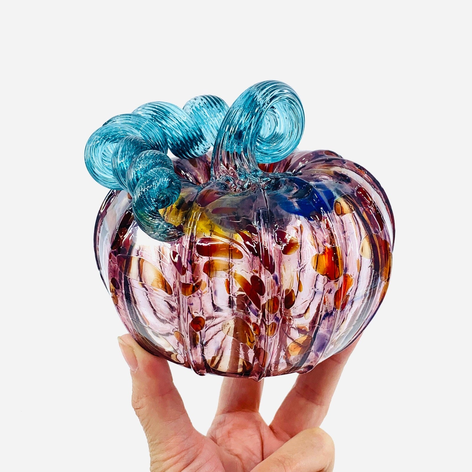 Daily Pumpkin 2358 Squat Gabby Luke Adams Glass Blowing Studio 