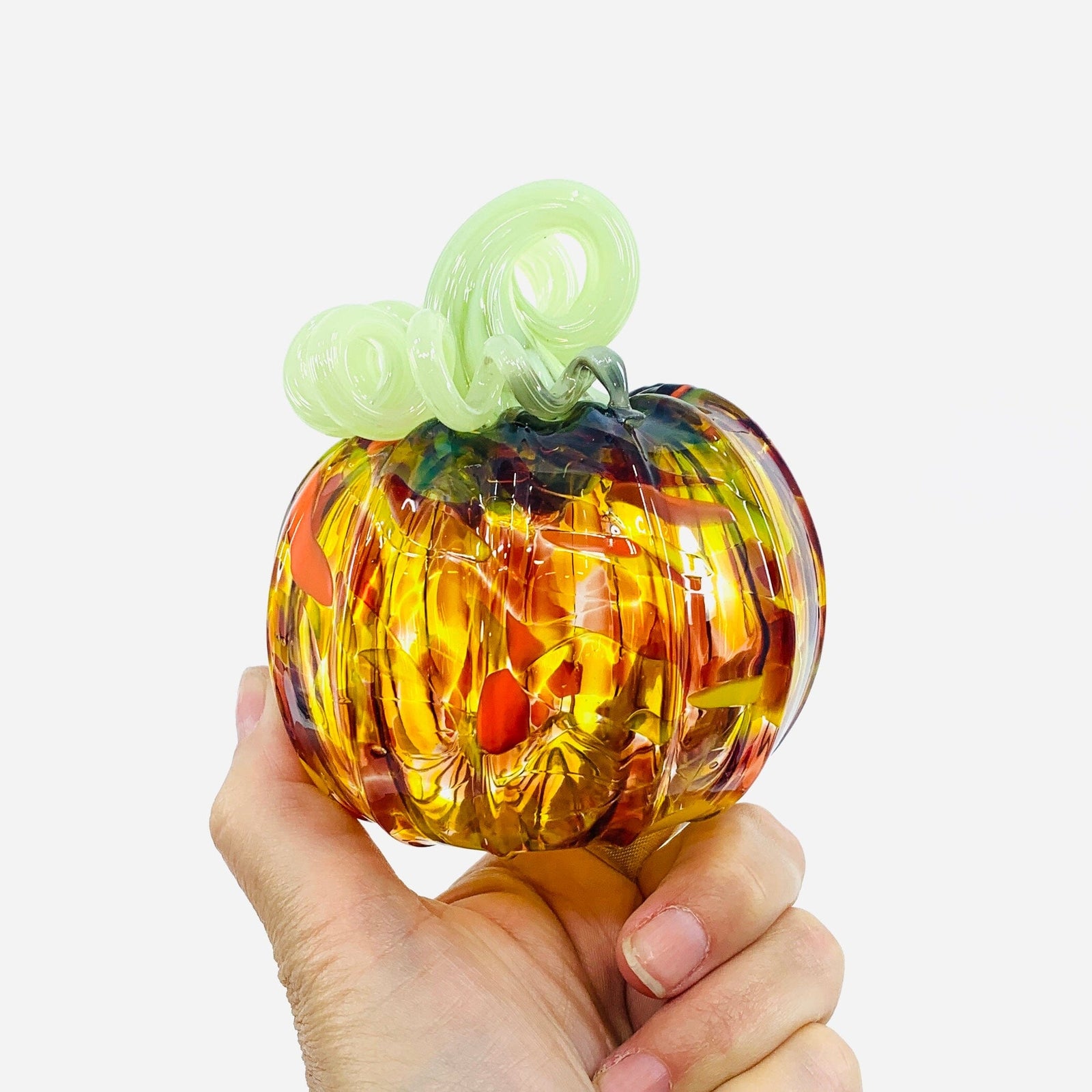 Daily Pumpkin 2400 Mini Gabby Luke Adams Glass Blowing Studio 