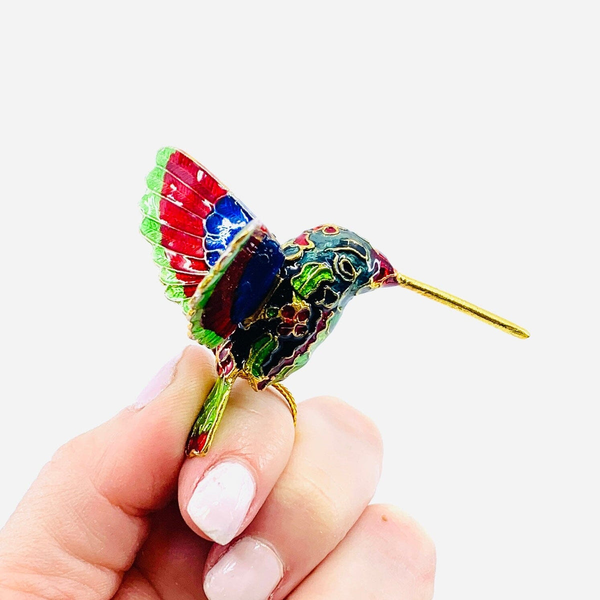 Enamel Hummingbird Ornament, 39 Ornament Kubla Craft 