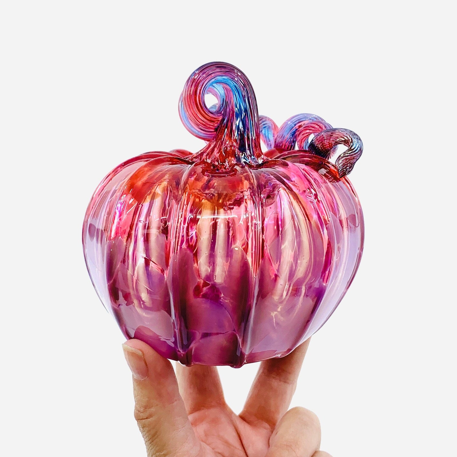 Daily Pumpkin 2948 Squat Gabby Luke Adams Glass Blowing Studio 