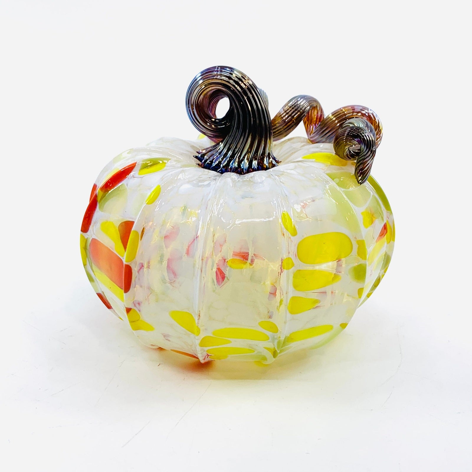 Daily Pumpkin 3564 Fall Squat Gabby Luke Adams Glass Blowing Studio 