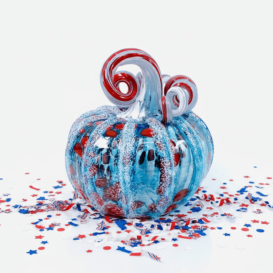 Daily Pumpkin 3906 American Squat Gabby Luke Adams Glass Blowing Studio 