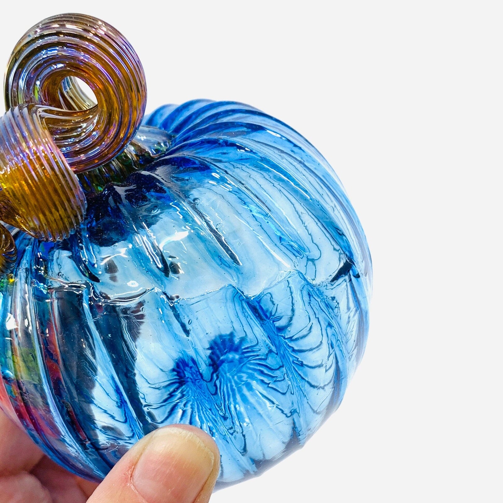Daily Pumpkin 1706 Mini Gabby Luke Adams Glass Blowing Studio 