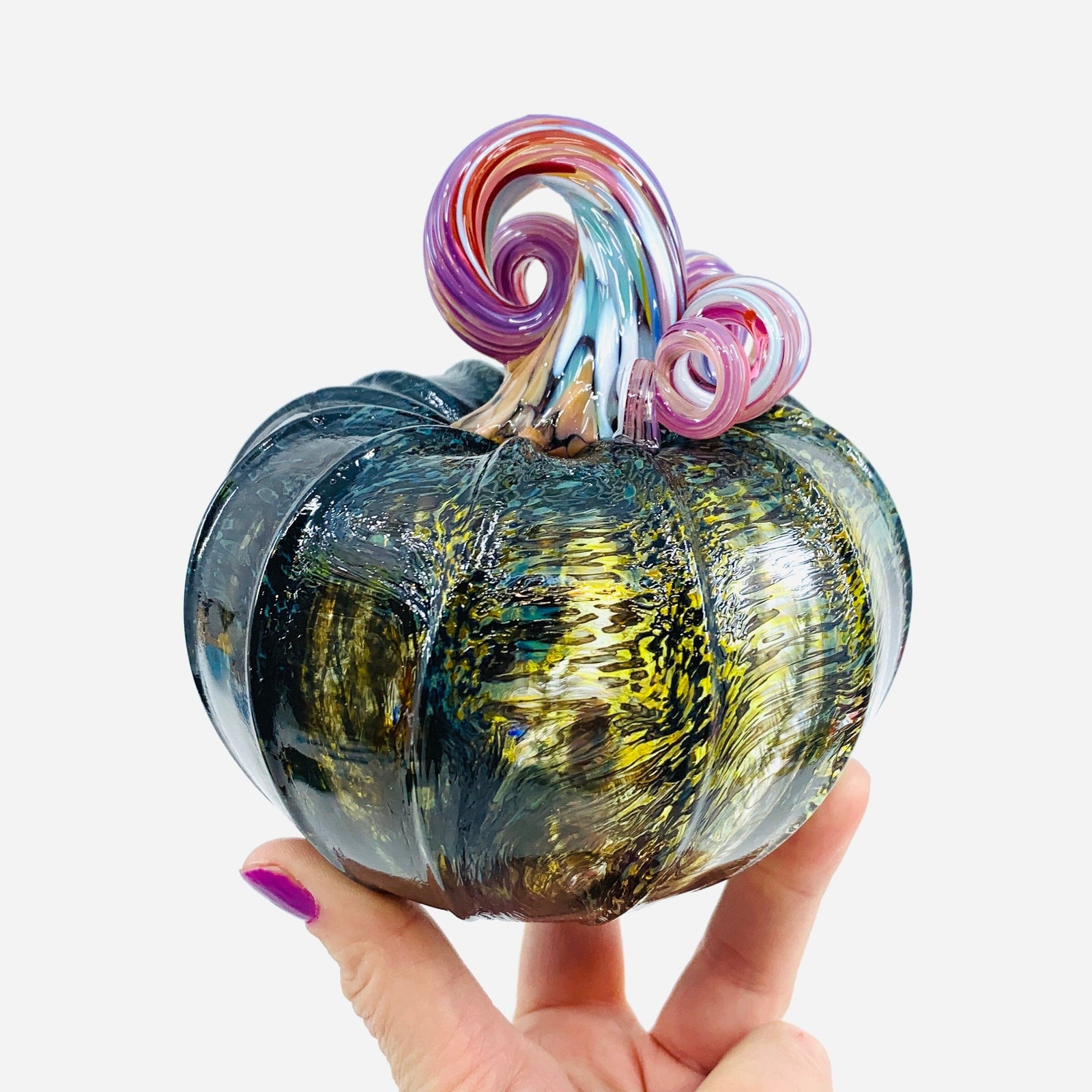 Daily Pumpkin 2994 Squat Gabby Luke Adams Glass Blowing Studio 