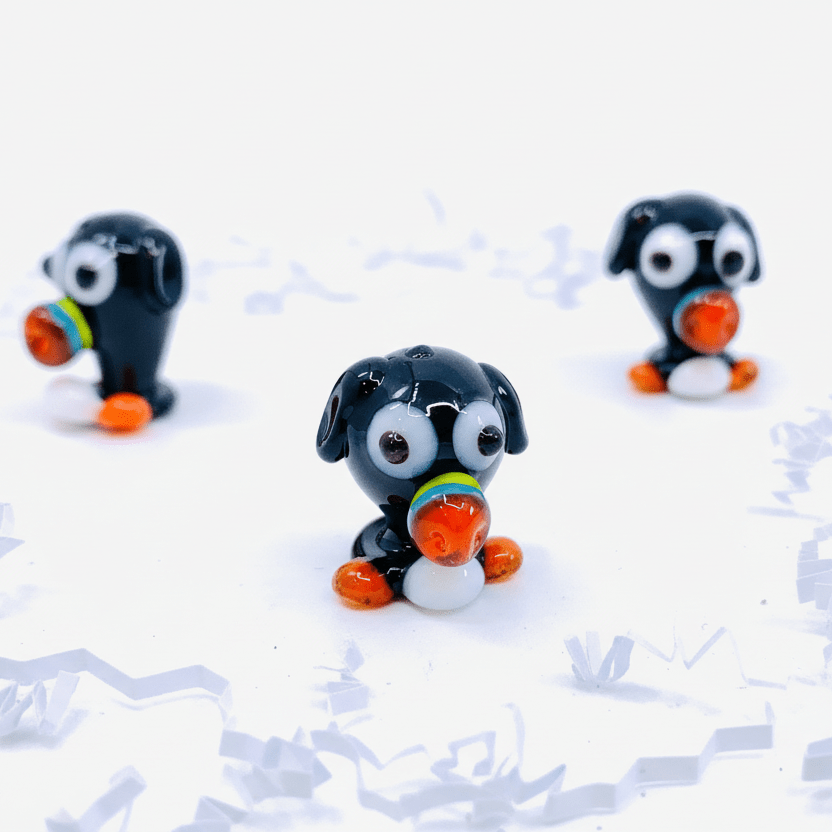 Tiny Glass Puffin 297 Miniature GANZ 