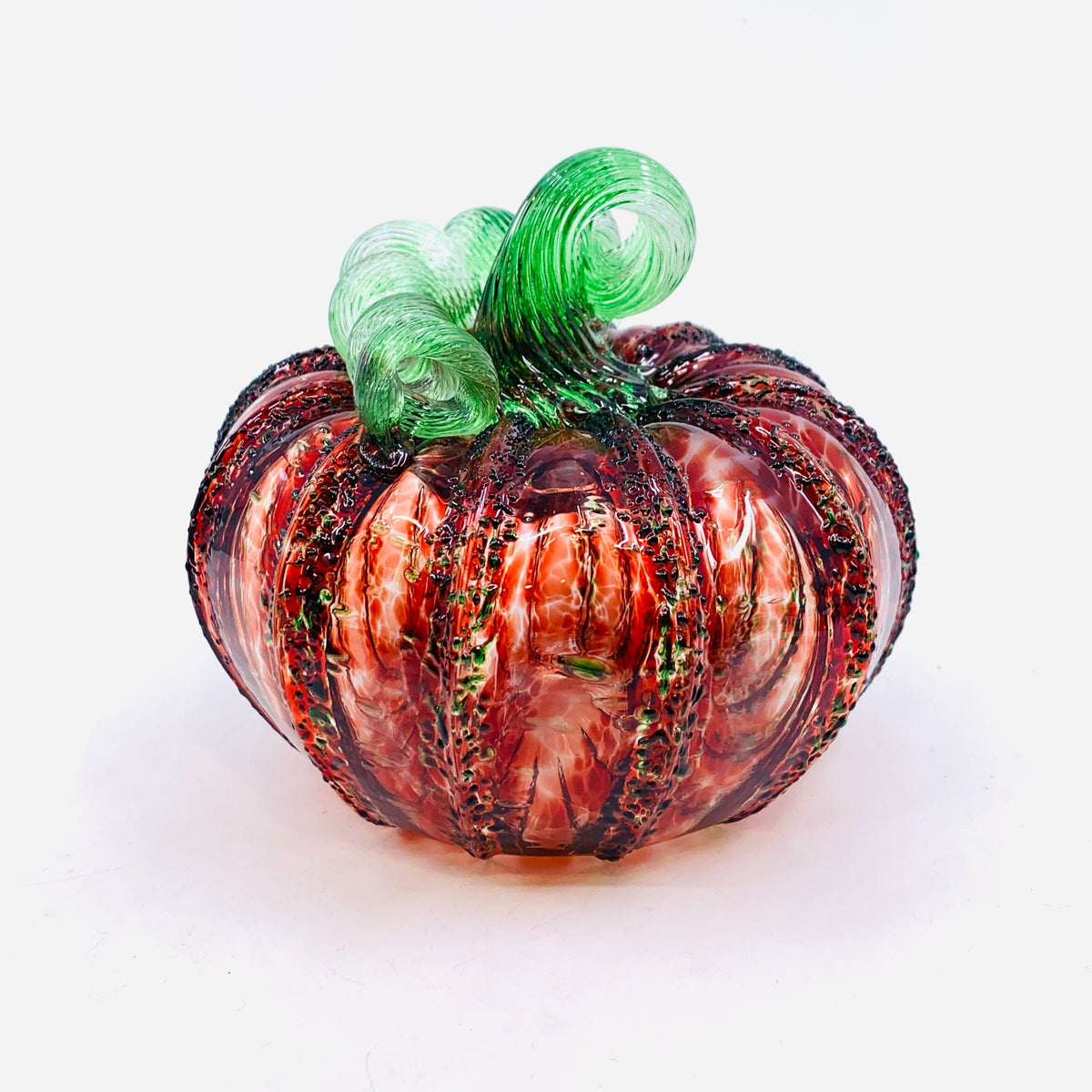 Daily Pumpkin 1412 Holiday Squat Gabby Luke Adams Glass Blowing Studio 