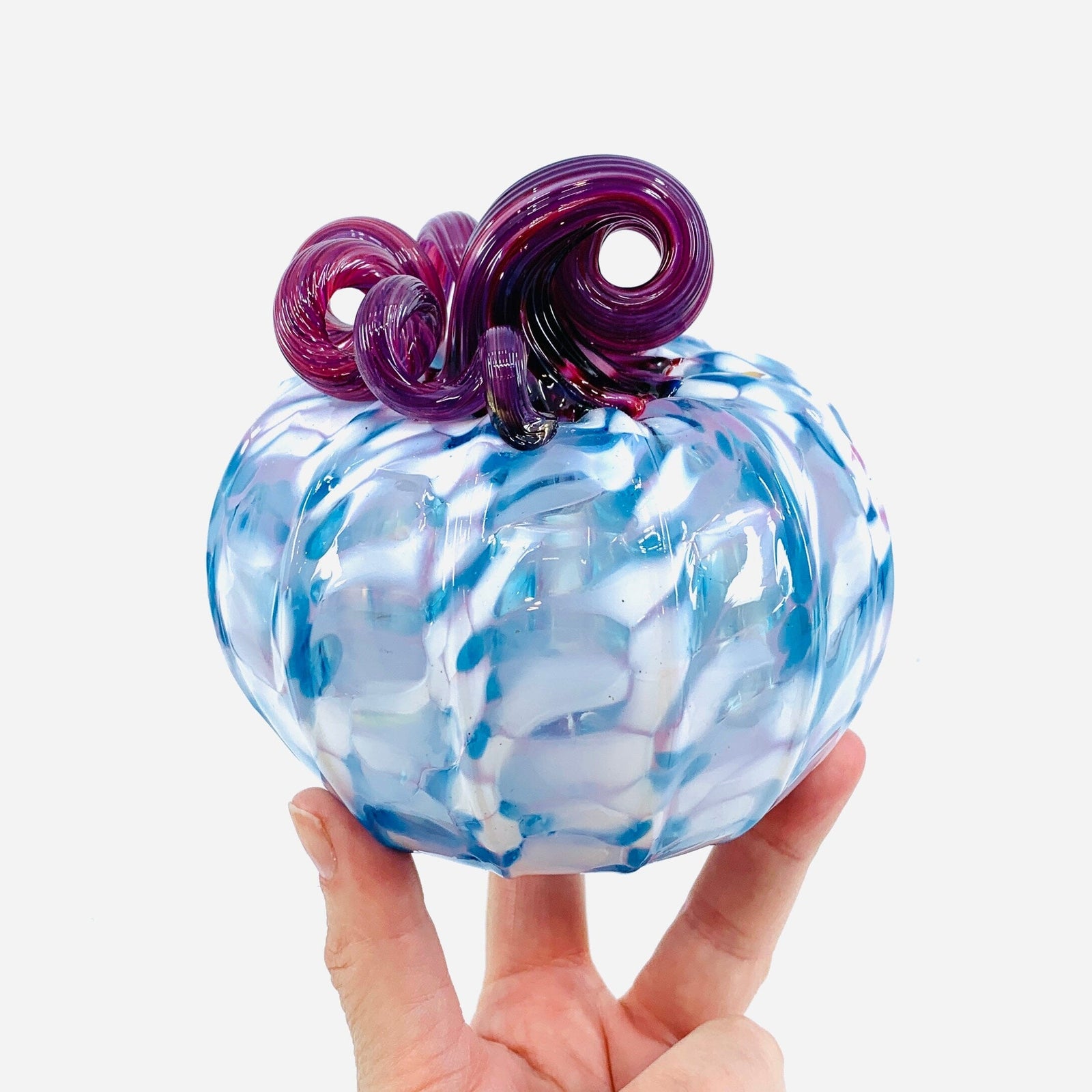 Daily Pumpkin 947 Squat Gabby Luke Adams Glass Blowing Studio 
