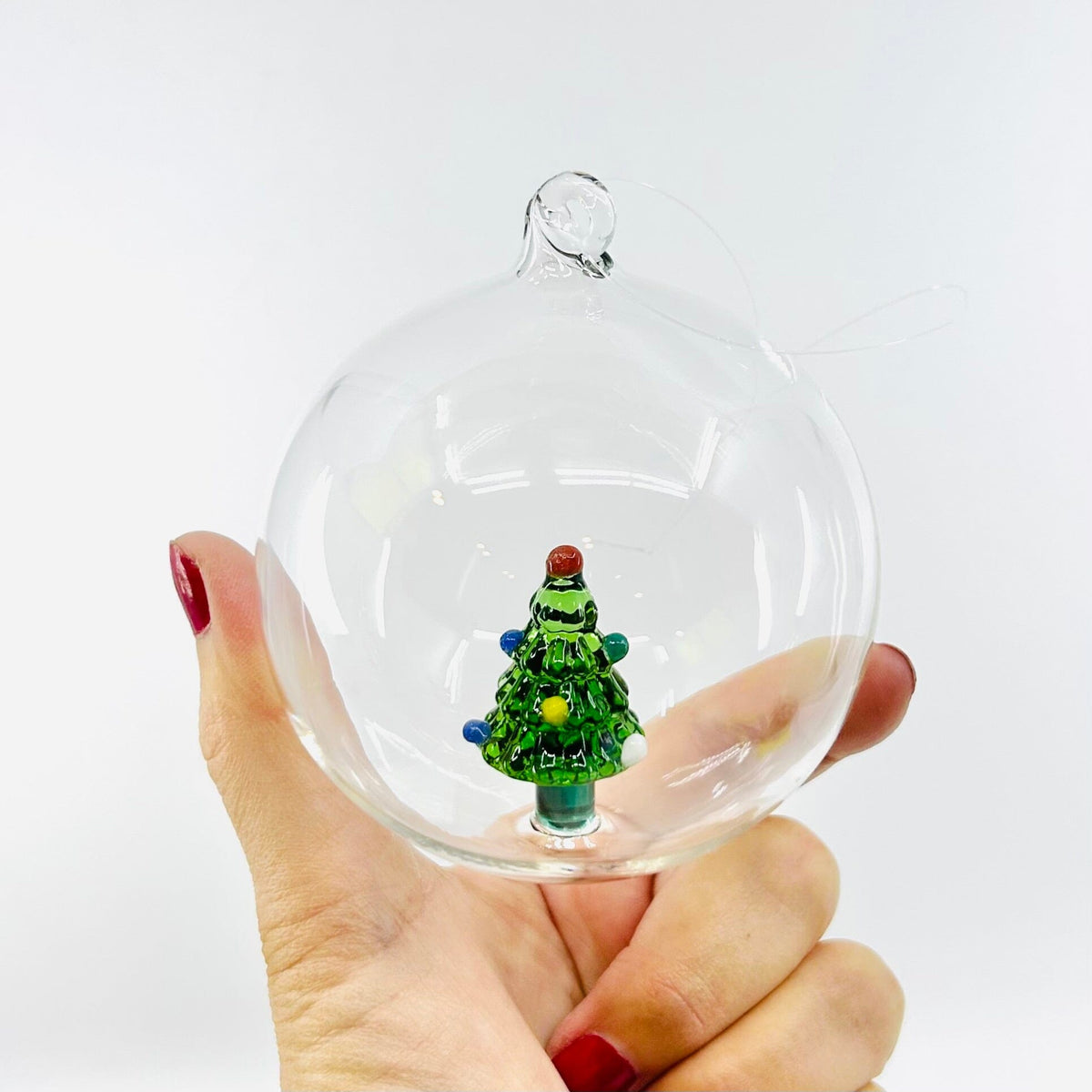 Glass Icon Ornament, Tree ICHENDORF 