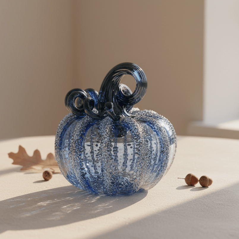Daily Pumpkin 49 American Squat Gabby Luke Adams Glass Blowing Studio 