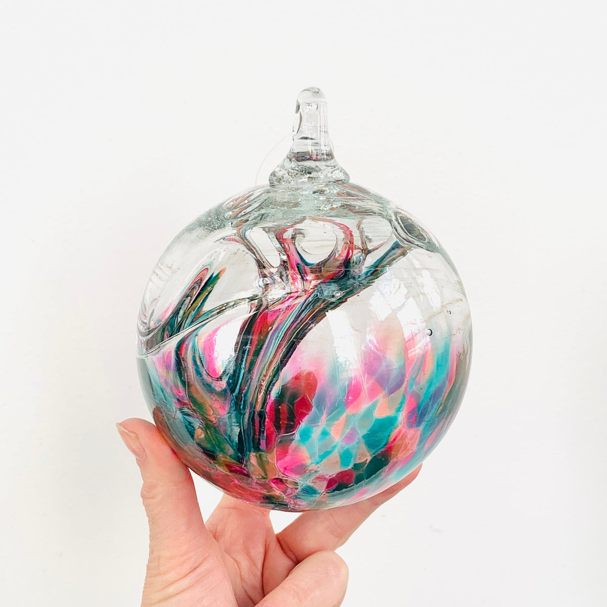 Daily 5” Wishball 3661 Gabby Luke Adams Glass Blowing Studio 