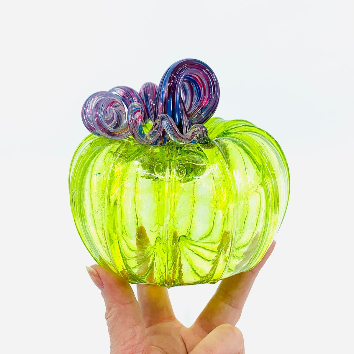 Daily Pumpkin 3546 Squat Gabby Luke Adams Glass Blowing Studio 