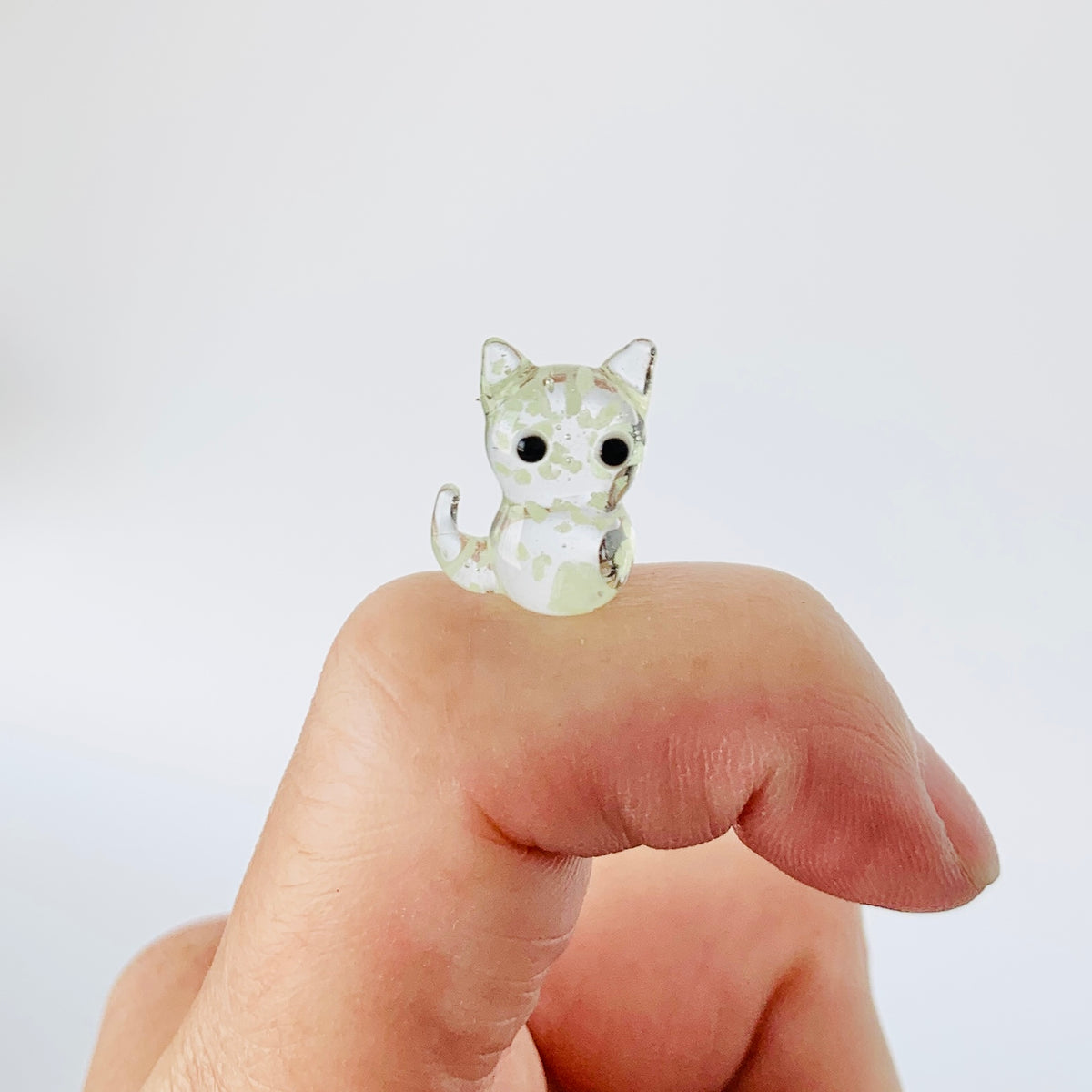 Glow in the Dark Cat Charm - PT204