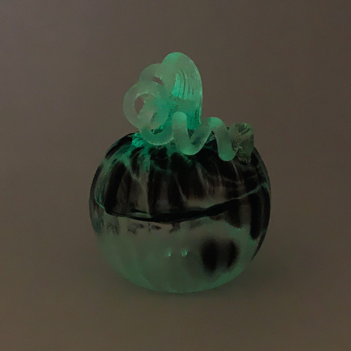Daily Pumpkin 391 Fall Oops Mini Daily Pumpkin Luke Adams Glass Blowing Studio 