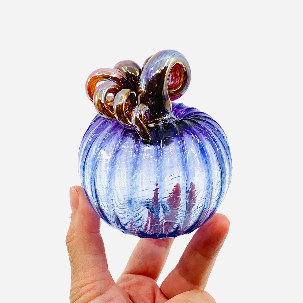 Daily Pumpkin 3490 Mini Gabby Luke Adams Glass Blowing Studio 