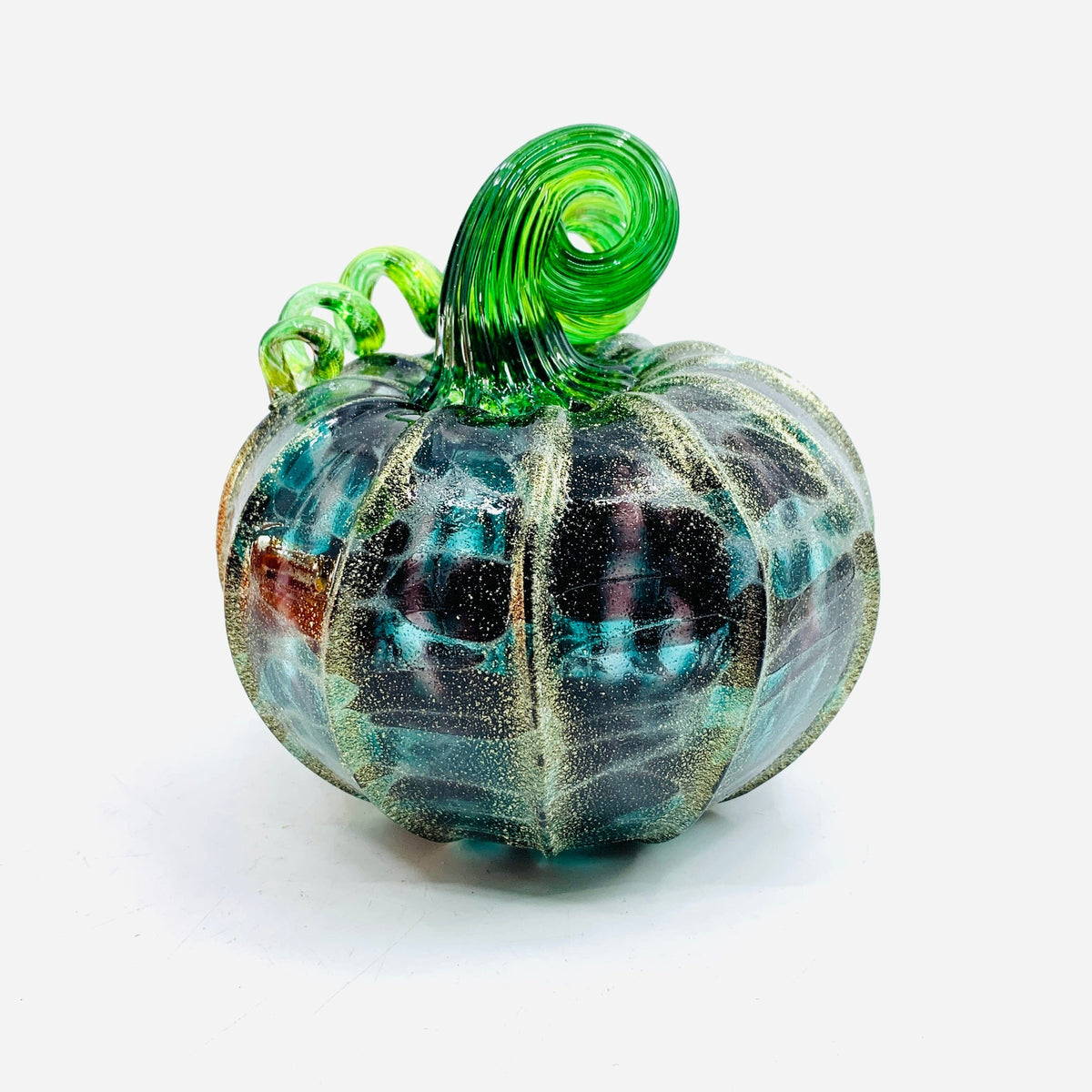 Daily Glow Pumpkin 212 Fall Squat Daily Pumpkin Luke Adams Glass Blowing Studio 