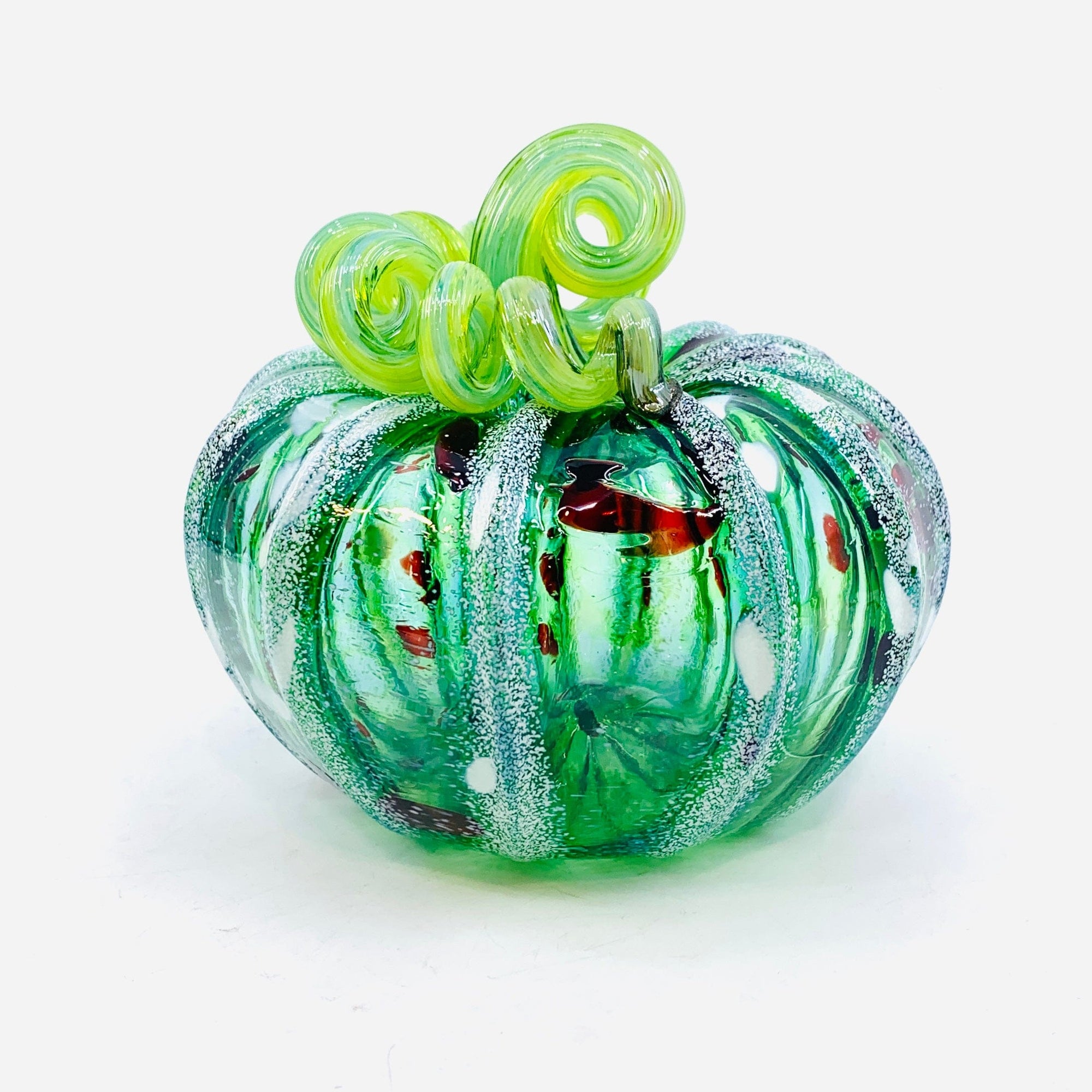 Daily Pumpkin 1925 Snowfall Squat Gabby Luke Adams Glass Blowing Studio 