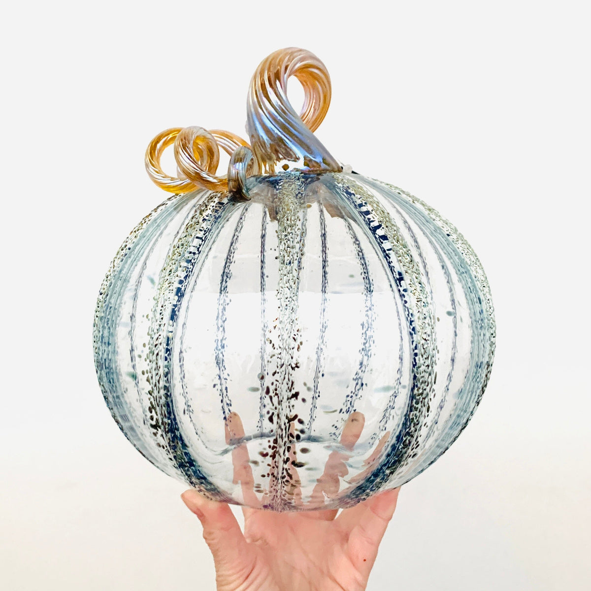 Daily Pumpkin HEA Large Daily Pumpkin Luke Adams Glass Blowing Studio 