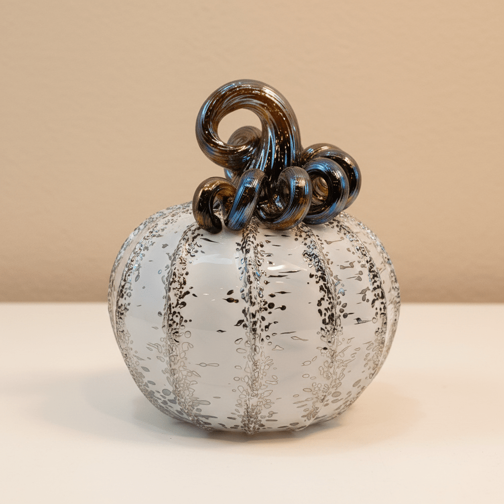 Daily Pumpkin 32 Squat Gabby Luke Adams Glass Blowing Studio 