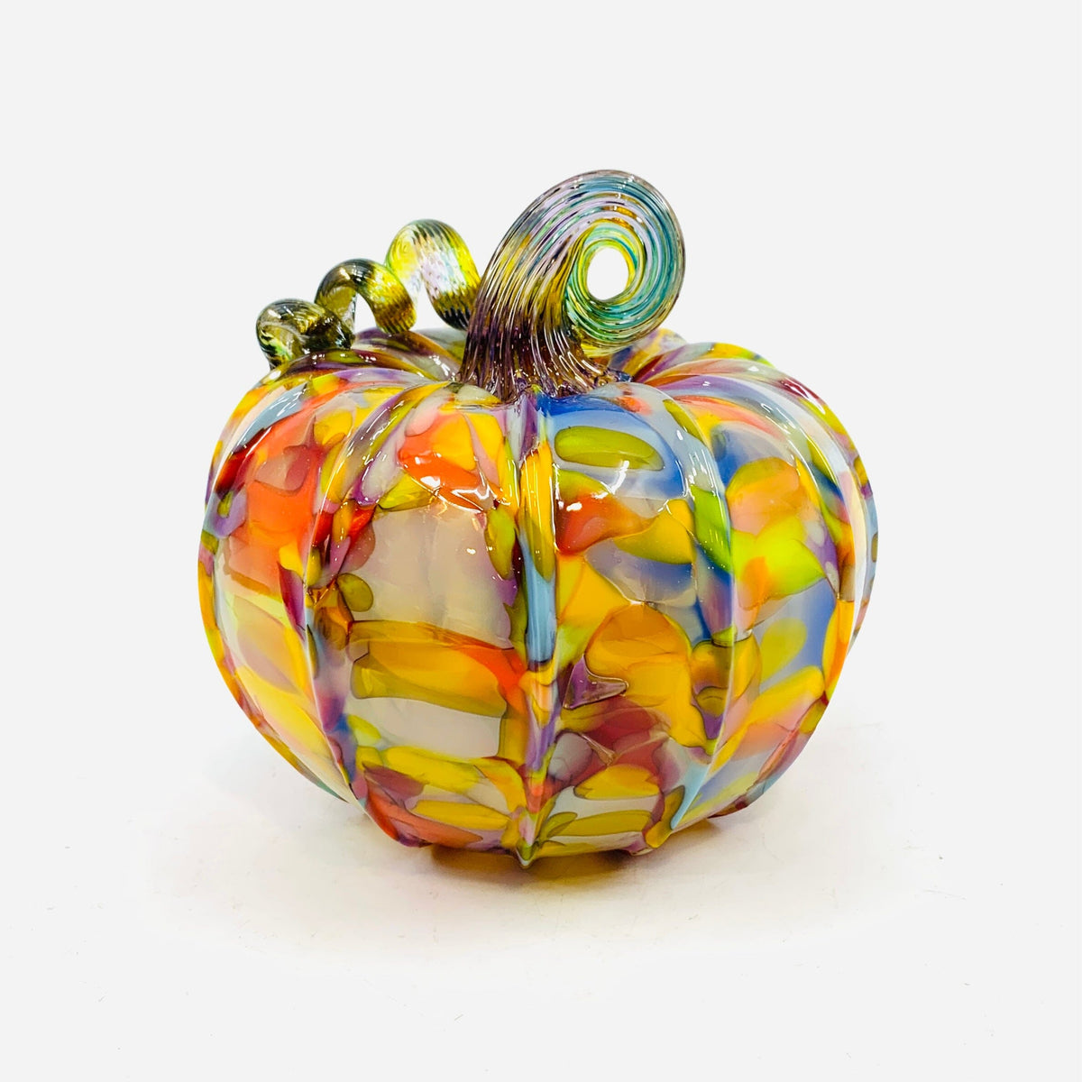 Daily Pumpkin 1066 Squat Gabby Luke Adams Glass Blowing Studio 