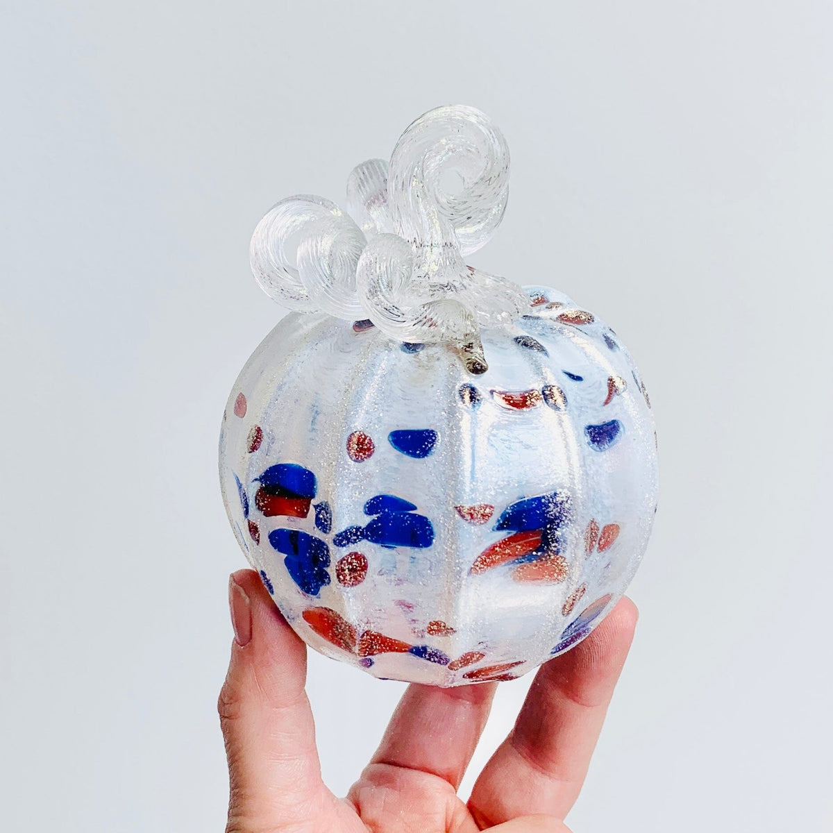 Daily Pumpkin 1699 Mini Gabby Luke Adams Glass Blowing Studio 