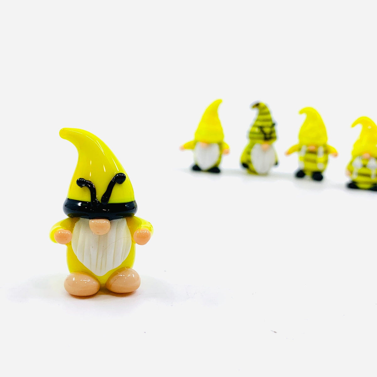 Glass Worker Bee Gnomes Miniature Alex Hinge 