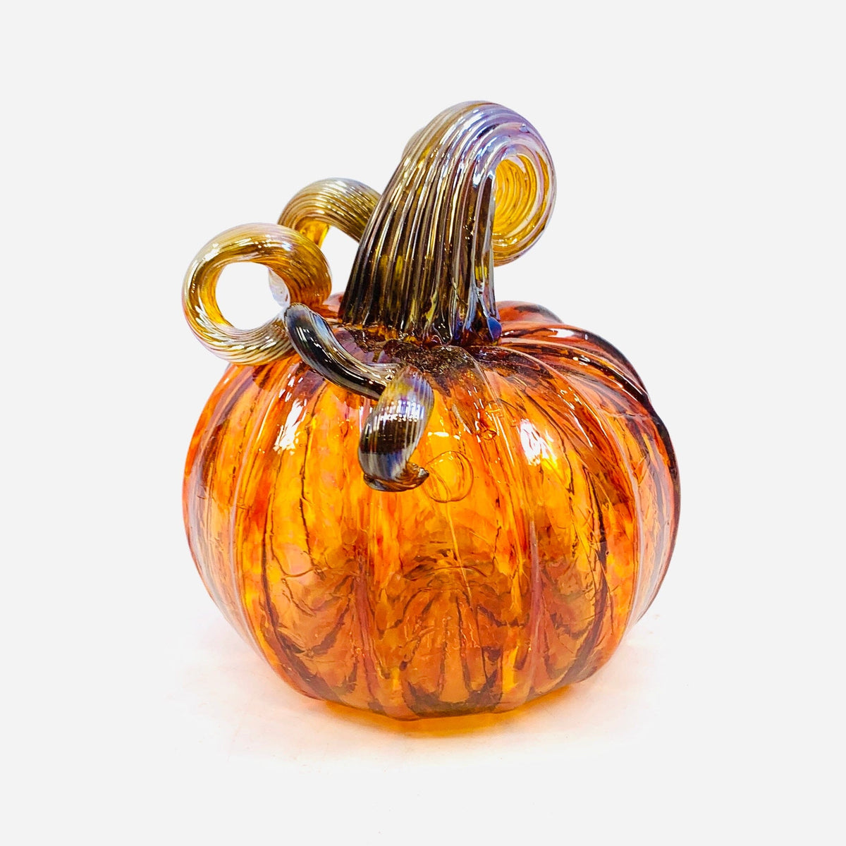 Daily Pumpkin 1730 Mini Gabby Luke Adams Glass Blowing Studio 