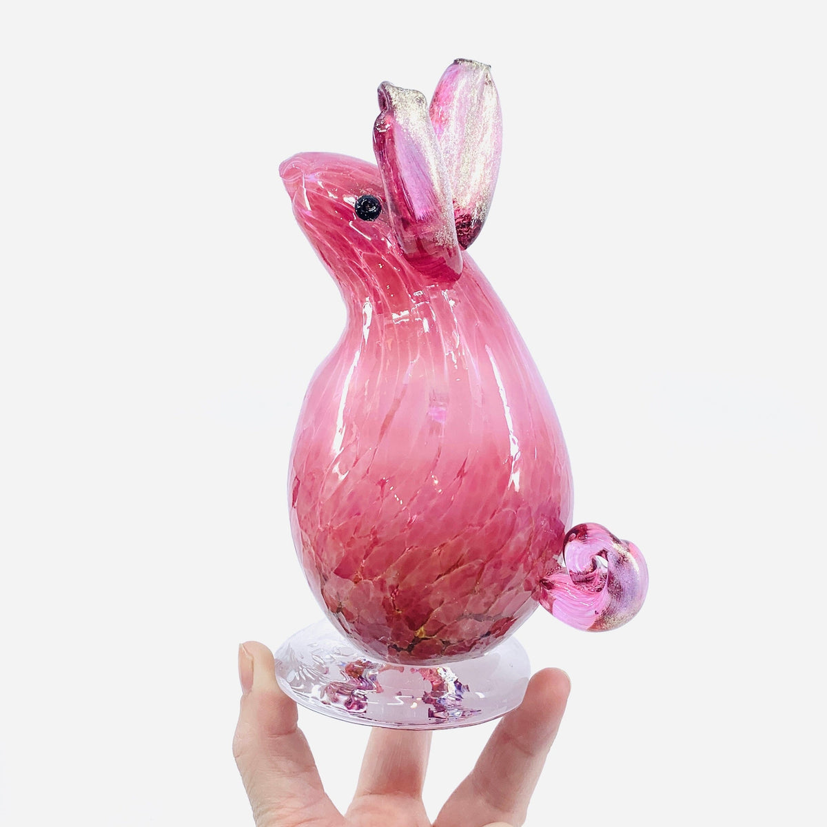 Daily Bunny 46 - Juliette Gabby Luke Adams Glass Blowing Studio 