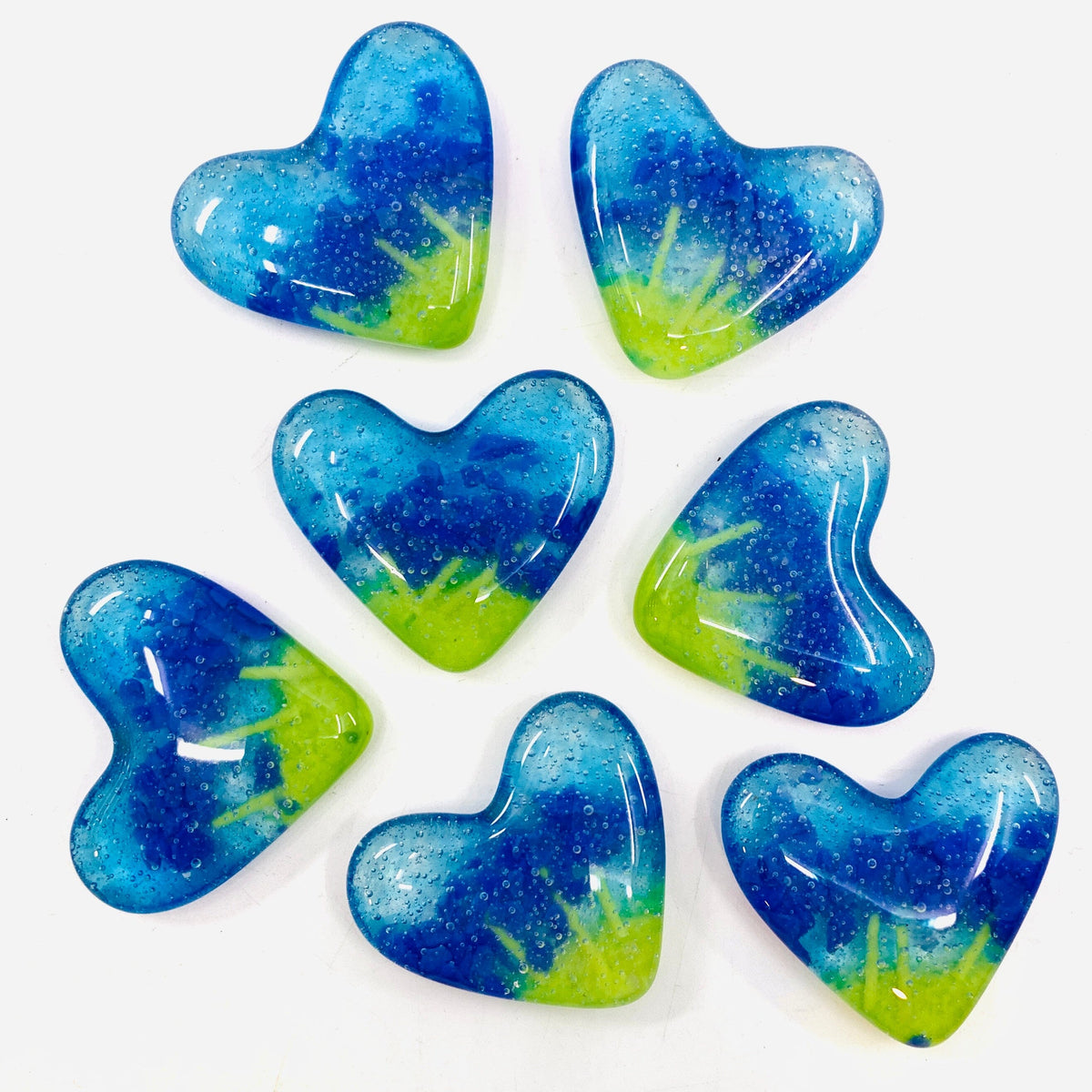 Fused Pocket Heart Seconds, Hydrangea Miniature Jean 