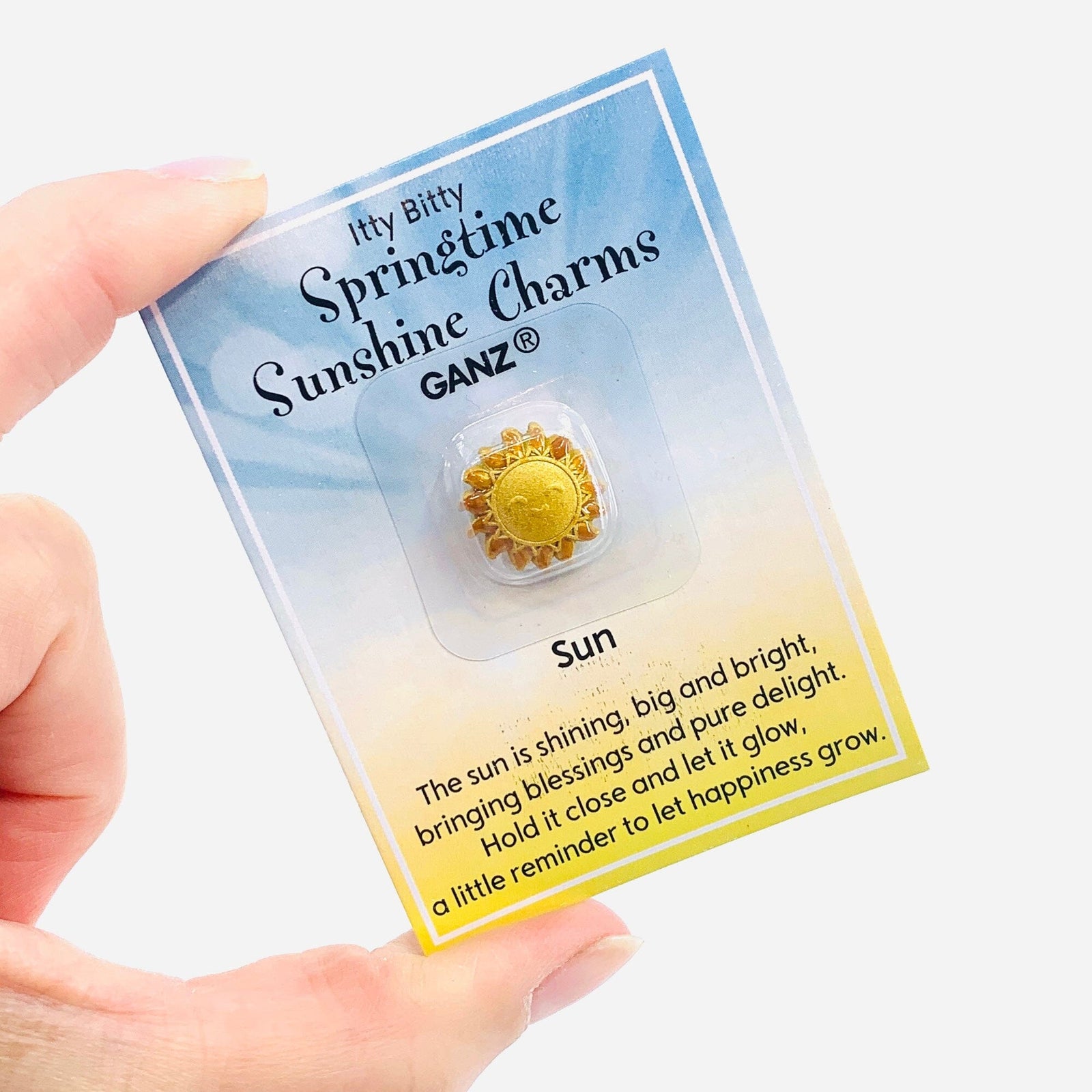 Itty Bitty Springtime Sunshine Charms, Sun GANZ 