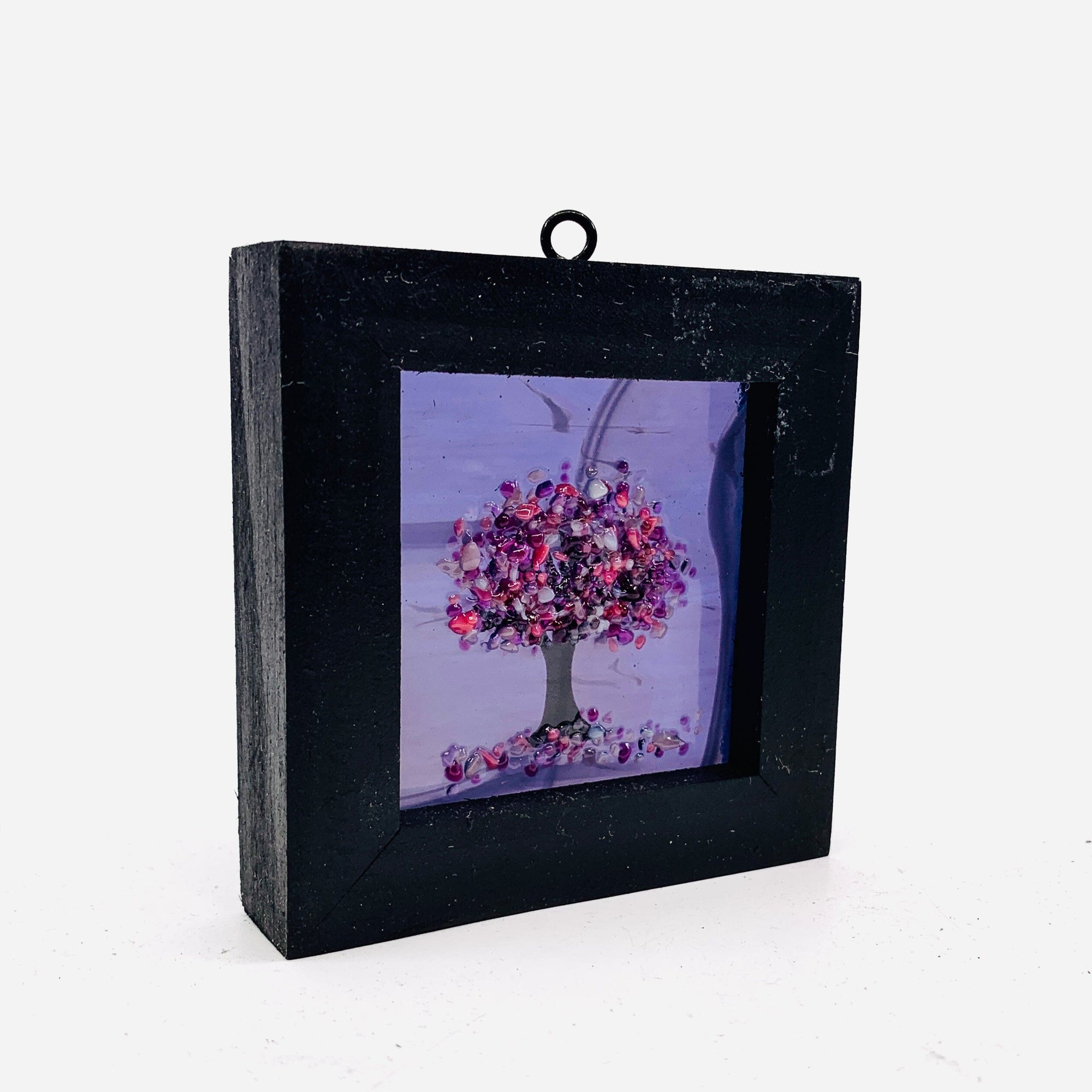 Fused Glass Tree of Life Shadow Box 169 Decor Glimmer Glass Gifts 