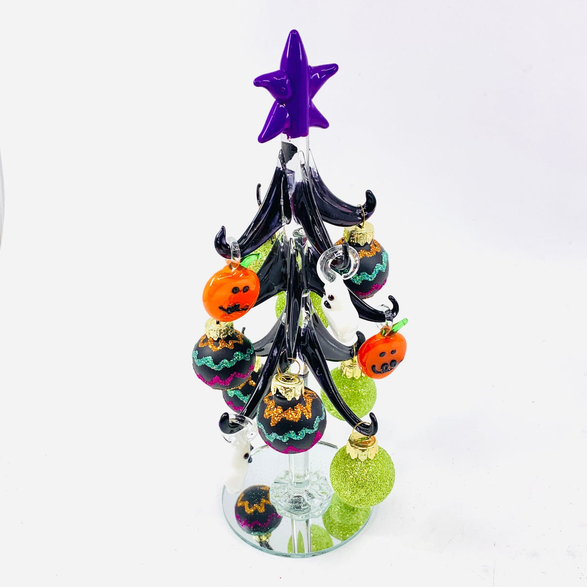 Glass Halloween Tree 34 Decor GANZ 