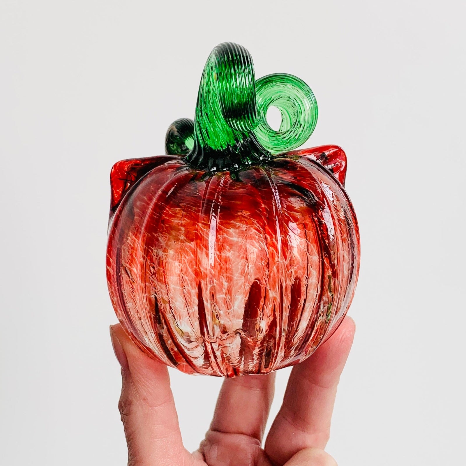 Daily Catkin 1312 Daily Pumpkin Luke Adams Glass Blowing Studio 