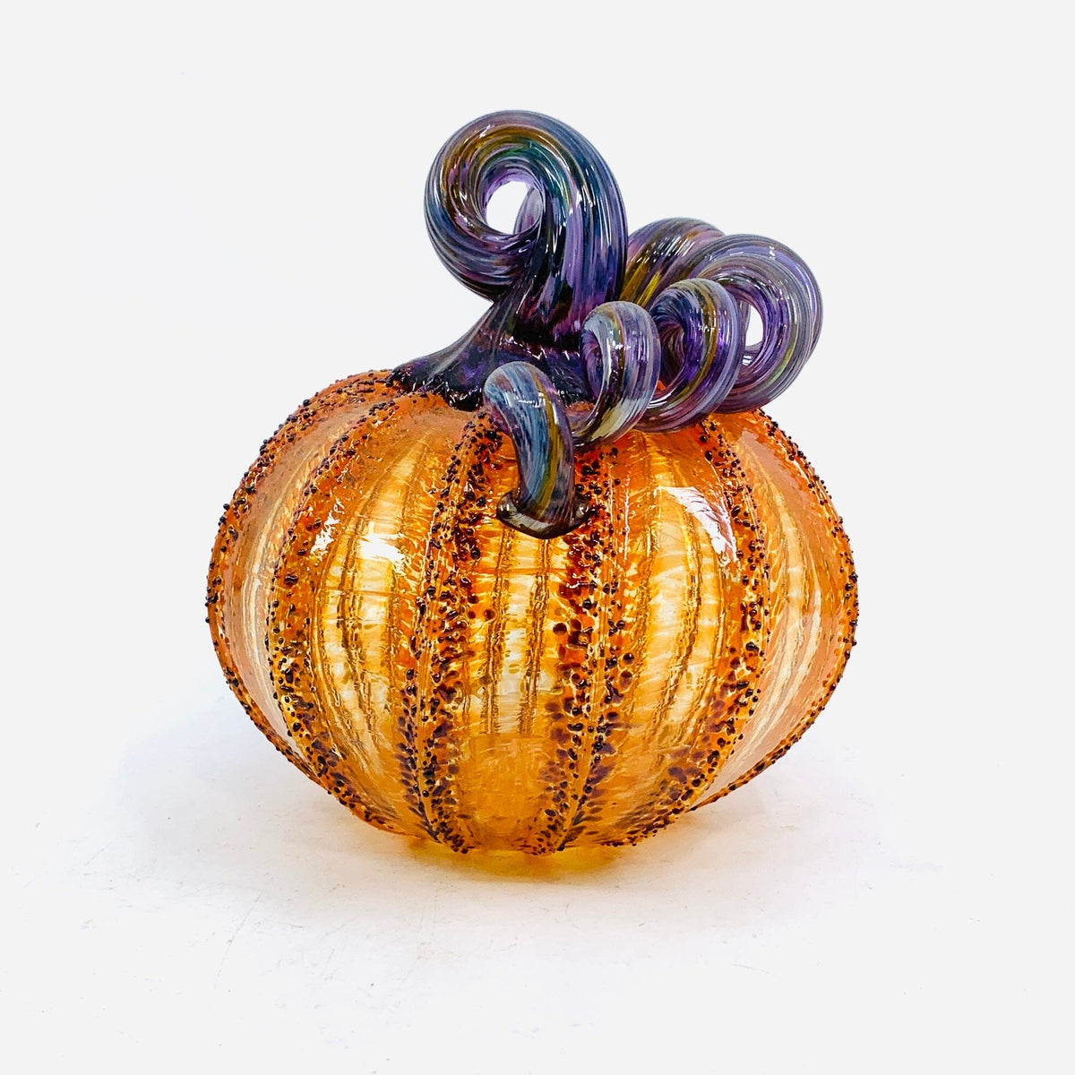 Daily Pumpkin 1529 Oops Squat Gabby Luke Adams Glass Blowing Studio 