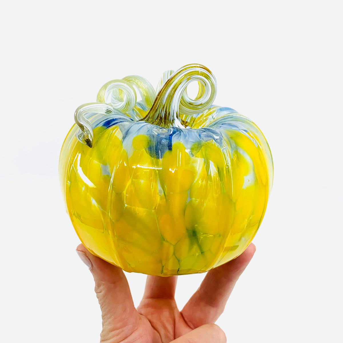 Daily Pumpkin 752 Squat Gabby Luke Adams Glass Blowing Studio 