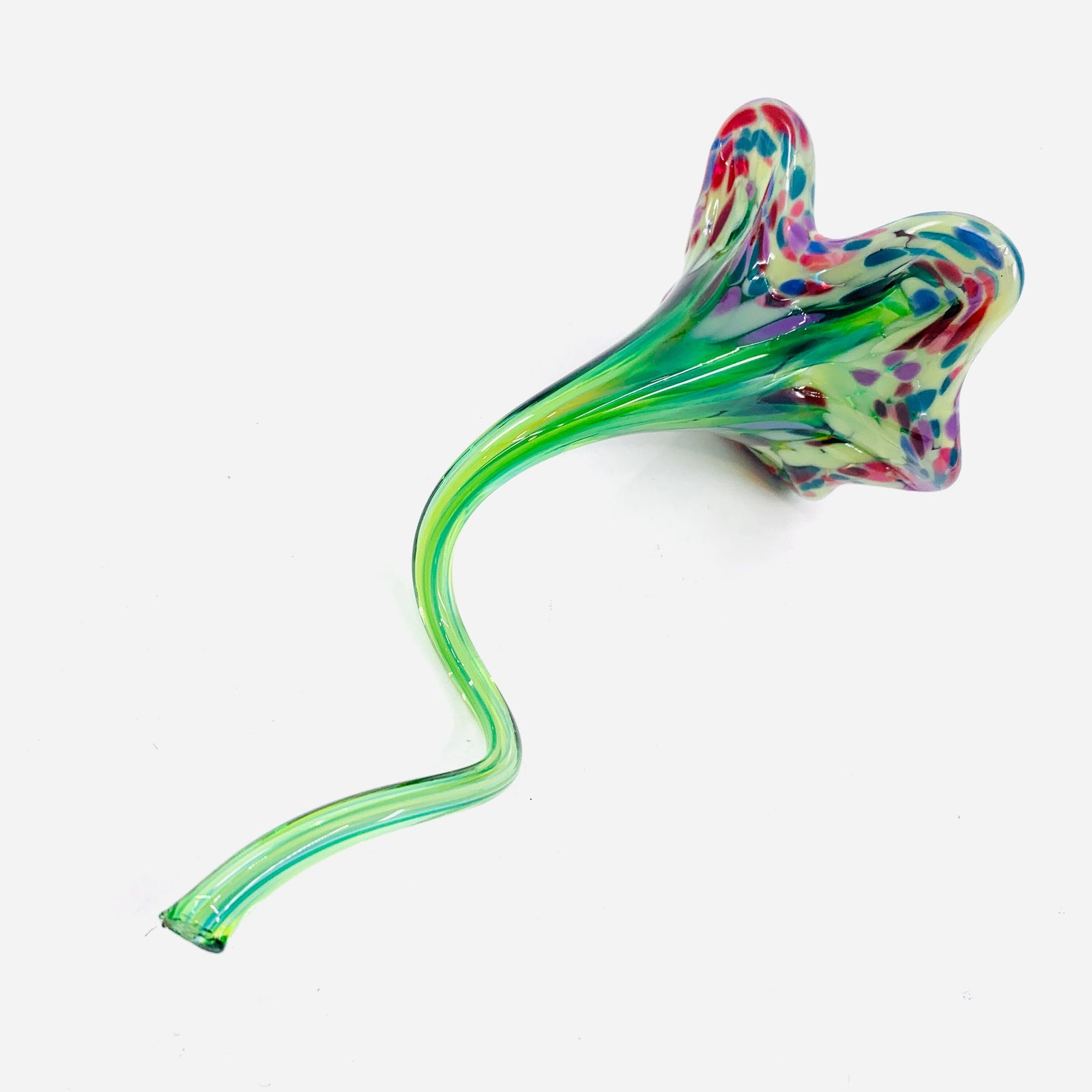 Pulled Glass Flower 33 Decor Luke Adams Glass Blowing Studio 