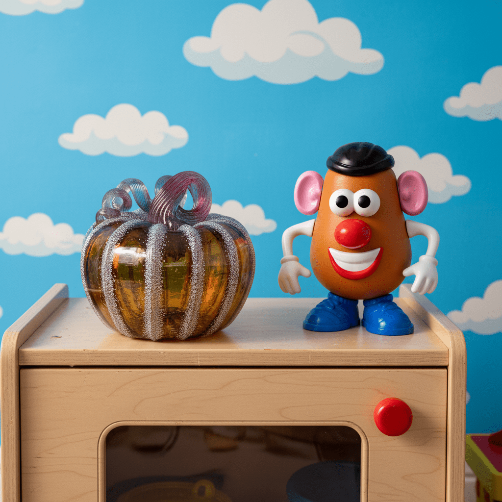 Daily Pumpkin 1815 Toy Squaty Gabby Luke Adams Glass Blowing Studio 